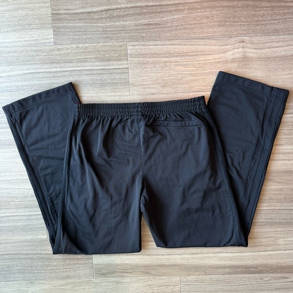 Adidas Black Drawstring Sweatpants Joggers Size Medium - Picture 3 of 5